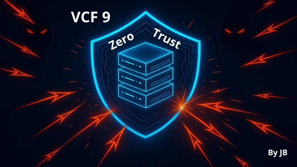 Ciber atacantes contra las implementaciones VMware y VCF 9, protegido con Zero Trust rechazando dichos ataques con mucha efectividad